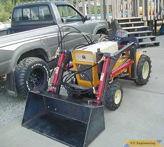 Cub Cadet 100 Garden Tractor Loader_1