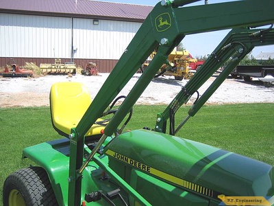 John Deere 430 Garden Tractor Loader_1